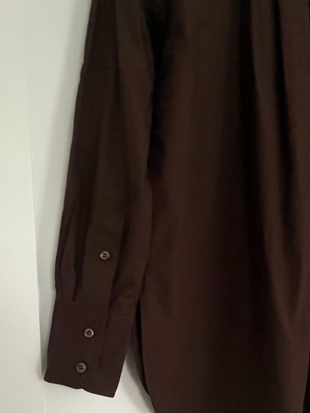 Banana Republic The Oversized Shirt in Brown Size XS - Picture 4 of 5